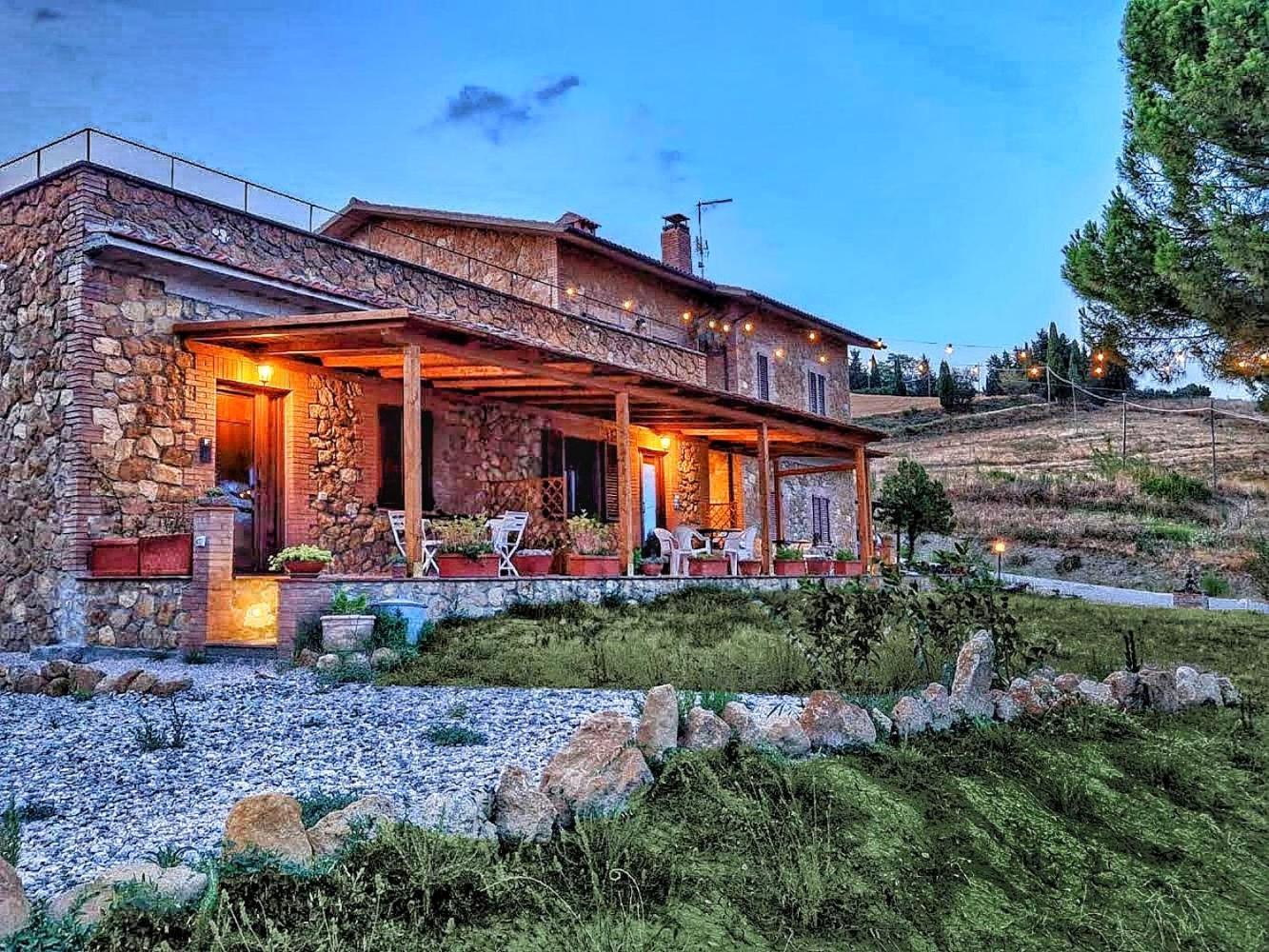 Agriturismo Il Casato - Il Torchio Pienza Dış mekan fotoğraf